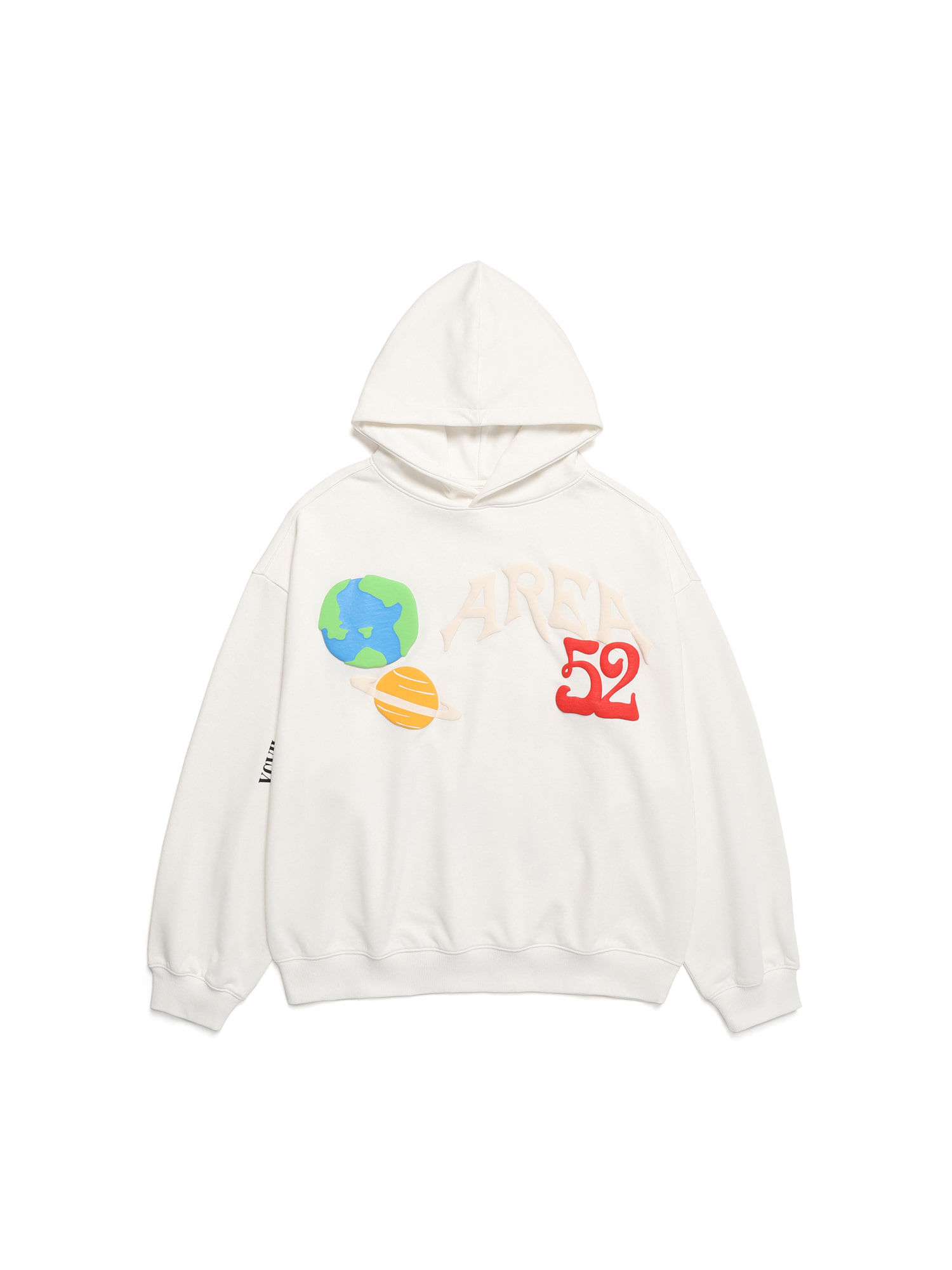 WD AREA 52 HOODIE WHITE