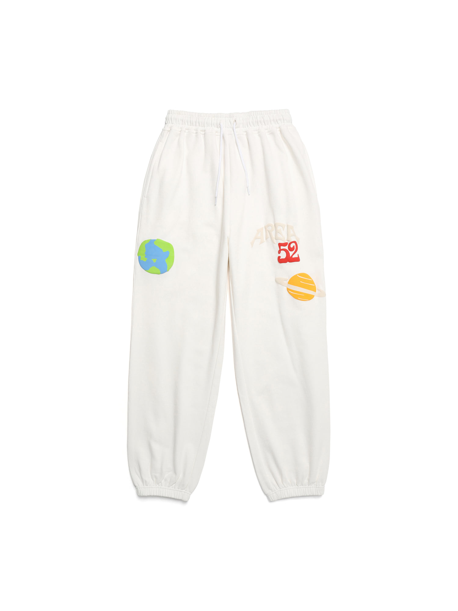 WD AREA 52 PANTS WHITE